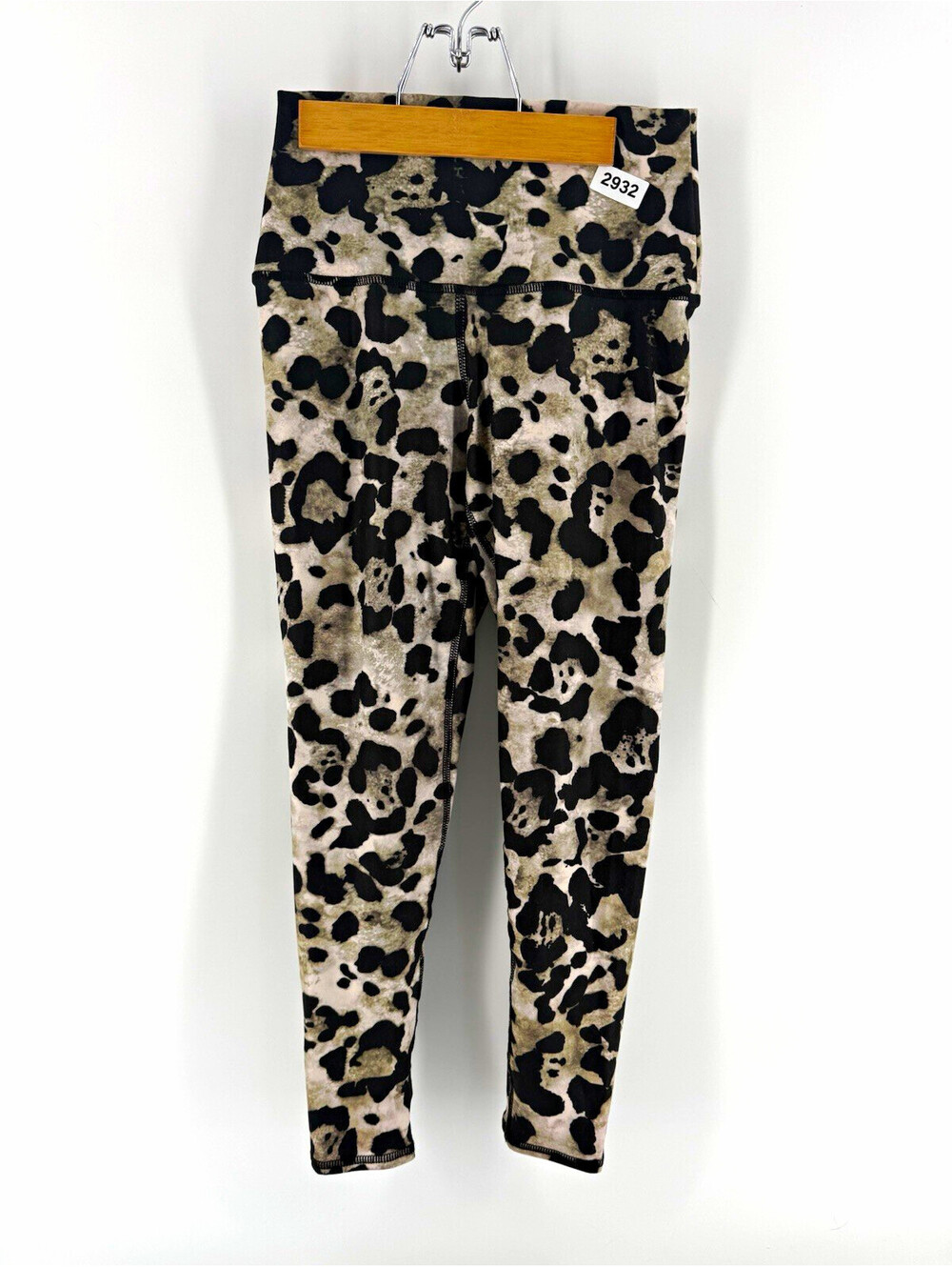Evolution and Creation Brianna Legging Animal Print Ankle High Rise Stretch S